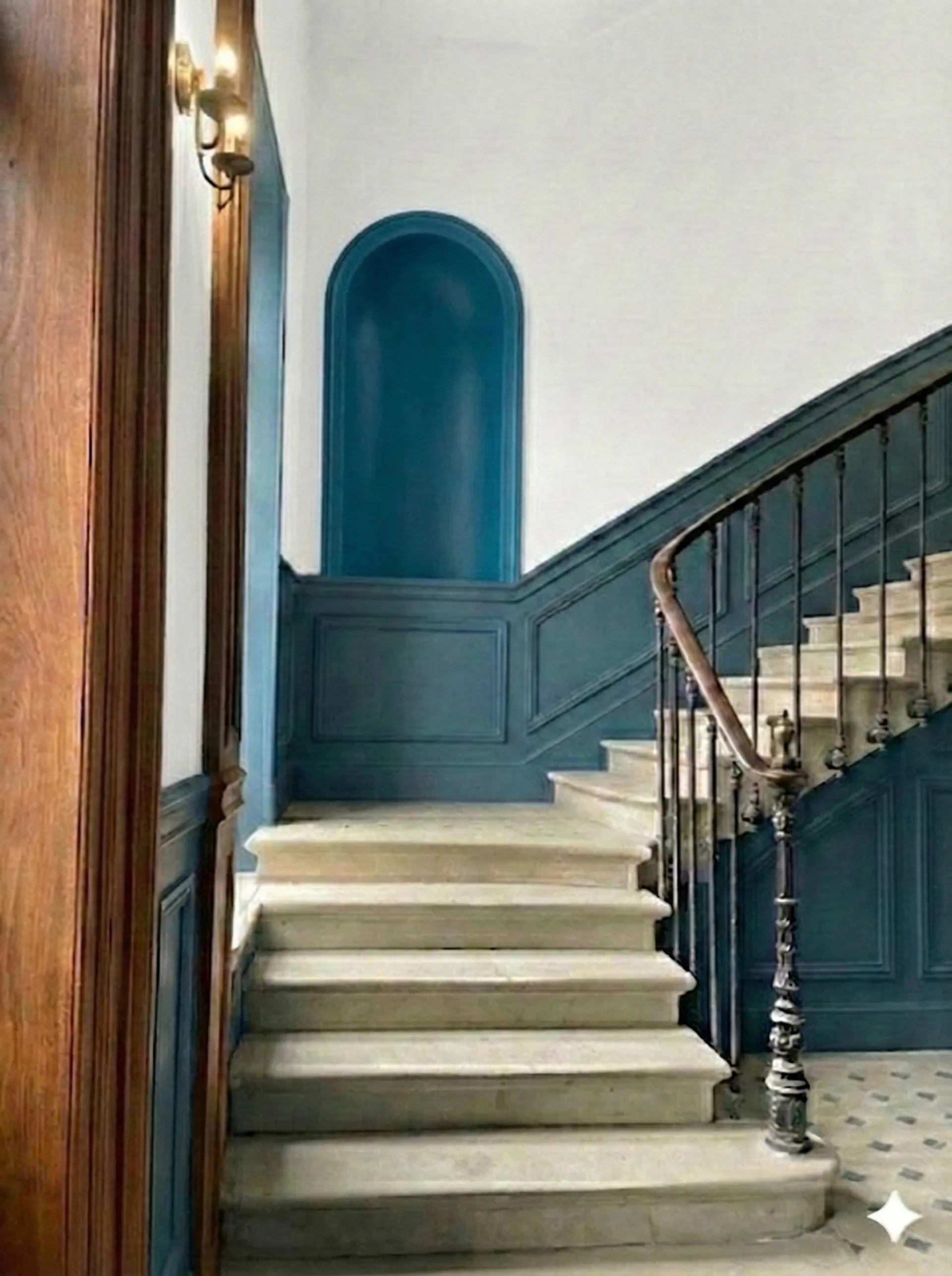 Hall d'entrée du château